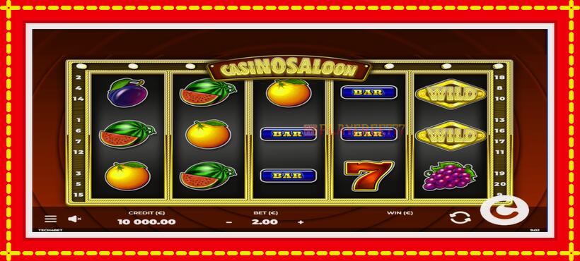 Slot machine Casino Saloon with access to free game online, picture 1