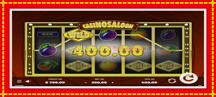 Slot machine Casino Saloon with access to free game online, picture 2