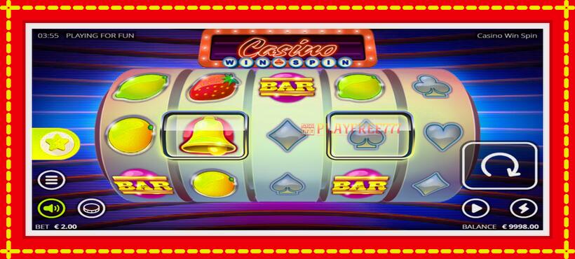 Slot machine Casino Win Spin with access to free game online, picture 2