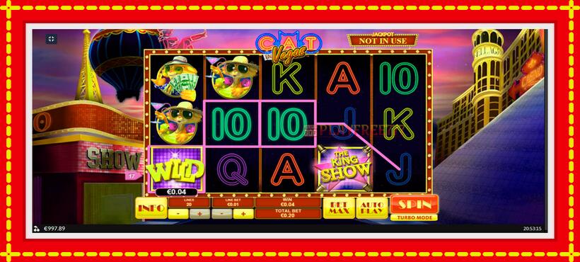 Slot machine Cat In Vegas with access to free game online, picture 11