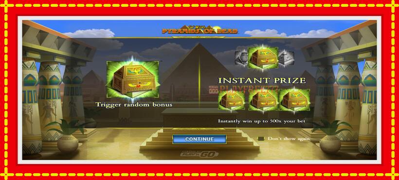 Slot machine Cat Wilde and the Pyramids of Dead with access to free game online, picture 1