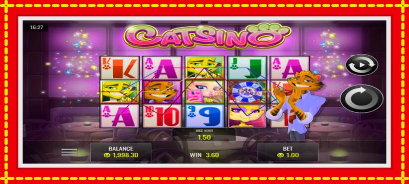 Slot machine Catsino with access to free game online, picture 2