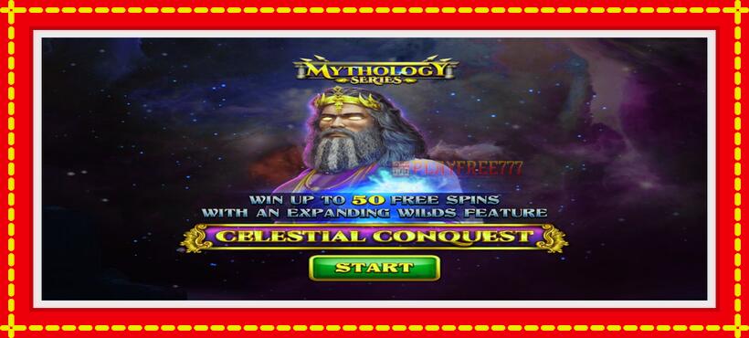 Slot machine Celestial Conquest with access to free game online, picture 1