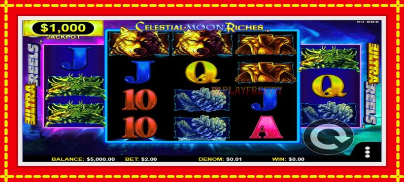 Slot machine Celestial Moon Riches with access to free game online, picture 2