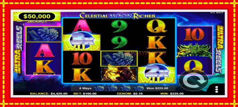 Slot machine Celestial Moon Riches with access to free game online, picture 5