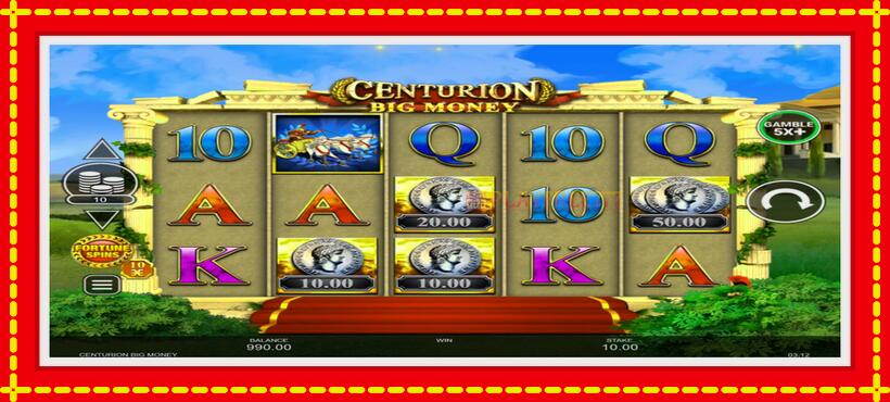 Slot machine Centurion Big Money with access to free game online, picture 2