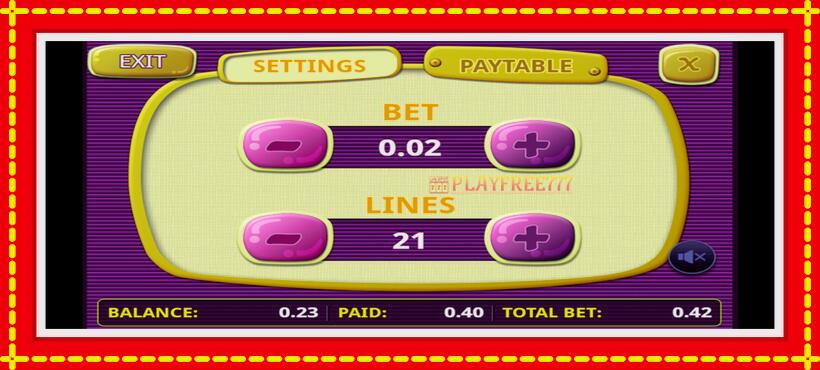 Slot machine Champagne Party with access to free game online, picture 6