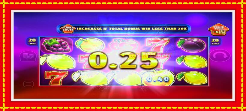 Slot machine Cherry Power Boost with access to free game online, picture 4