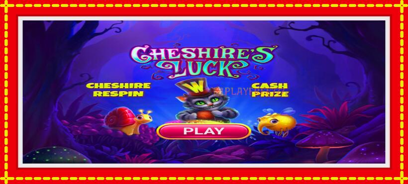 Slot machine Cheshires Luck with access to free game online, picture 1