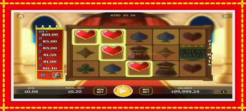 Slot machine Chess King with access to free game online, picture 2