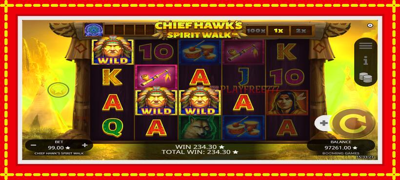 Slot machine Chief Hawk’s Spirit Walk with access to free game online, picture 4