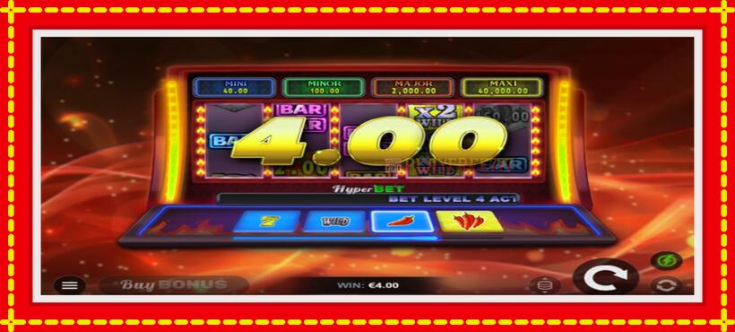 Slot machine Chili Flame 7s Hold and Win with access to free game online, picture 2