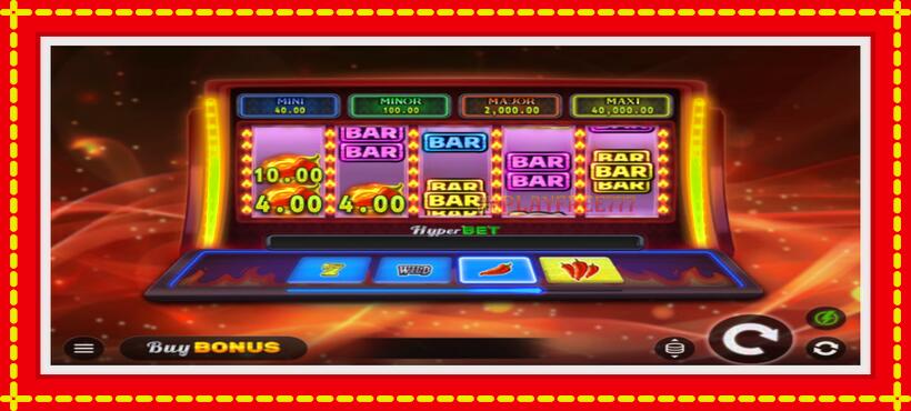 Slot machine Chili Flame 7s Hold and Win with access to free game online, picture 4