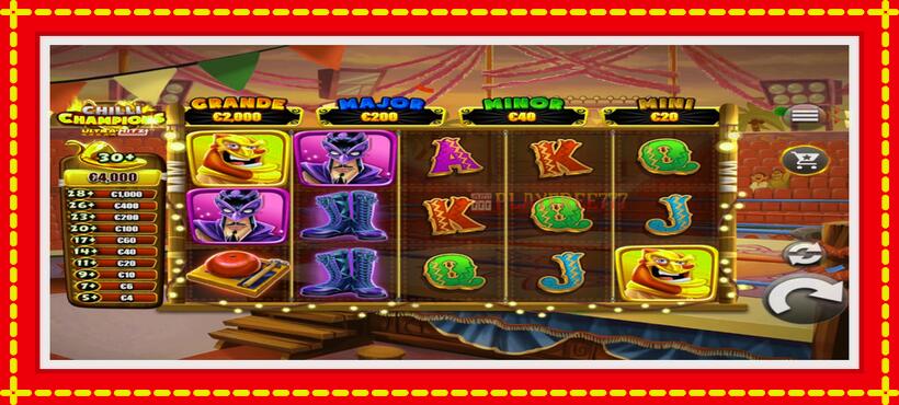 Slot machine Chilli Champions UltraHitz with access to free game online, picture 1