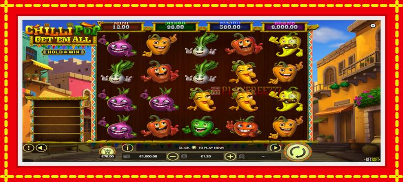 Slot machine ChilliPop Get Em All with access to free game online, picture 2