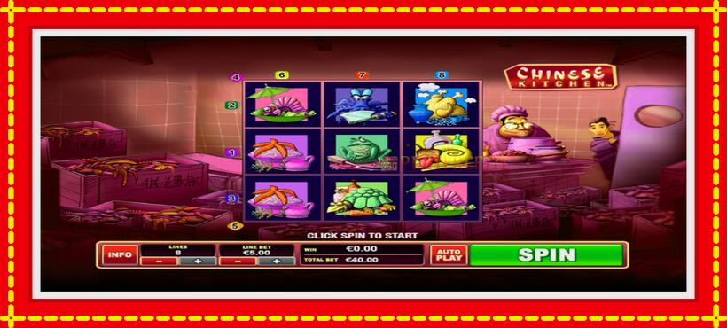 Slot machine Chinese Kitchen with access to free game online, picture 1