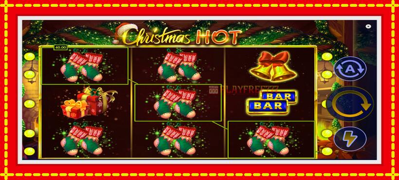 Slot machine Christmas Hot with access to free game online, picture 4