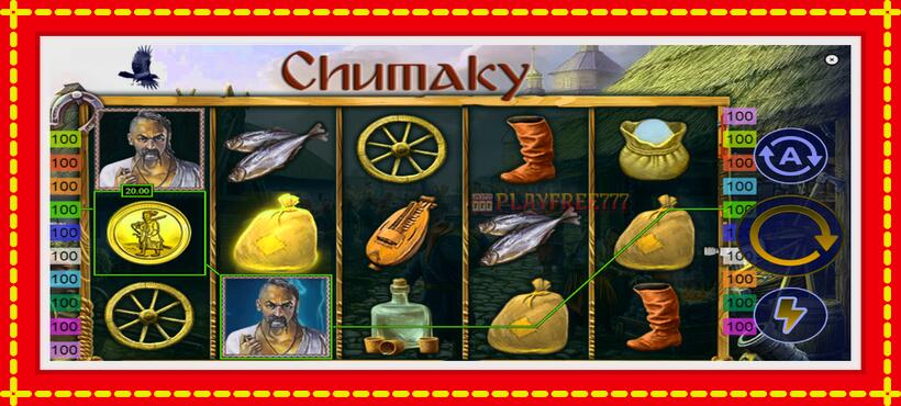 Slot machine Chumaky with access to free game online, picture 3