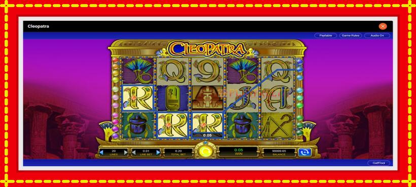 Slot machine Cleopatra with access to free game online, picture 3