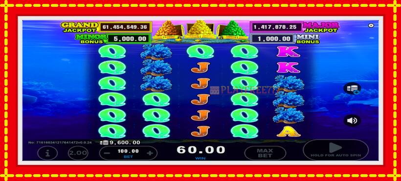 Slot machine Clown Fish Treasure with access to free game online, picture 2