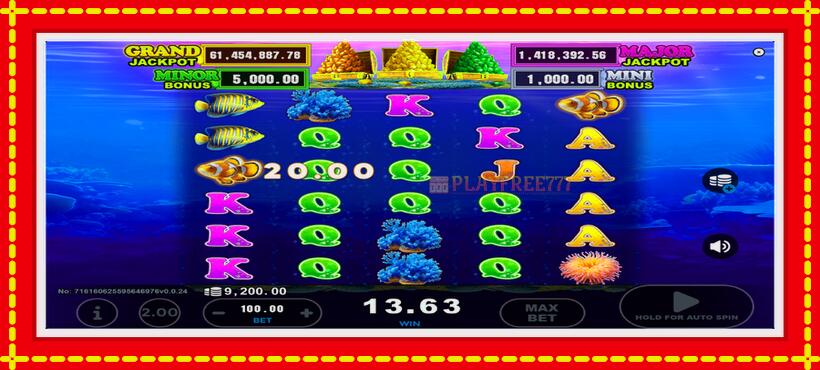 Slot machine Clown Fish Treasure with access to free game online, picture 4