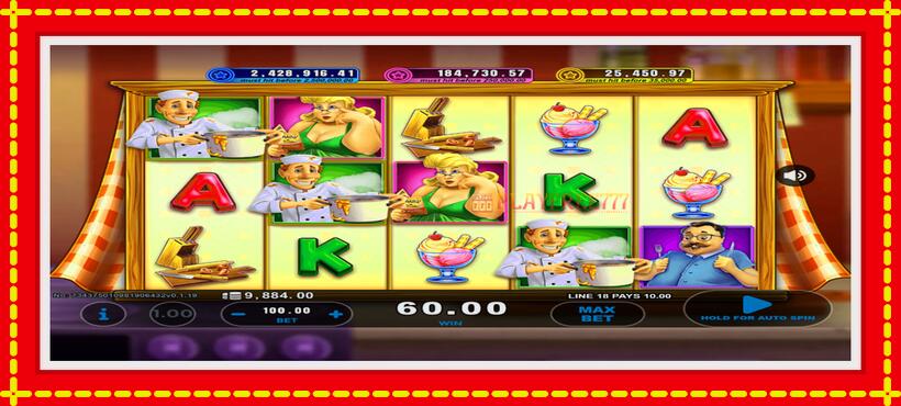 Slot machine Clumsy Cooks with access to free game online, picture 2