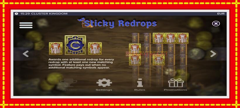 Slot machine Cluster Kingdom with access to free game online, picture 4