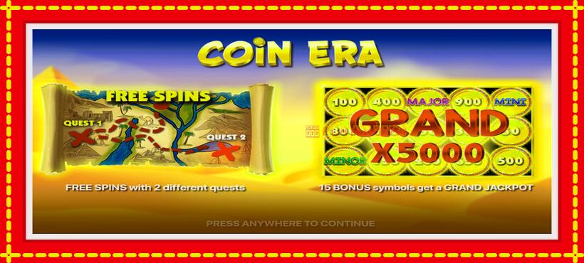 Slot machine Coin Era: Hold to Win with access to free game online, picture 1