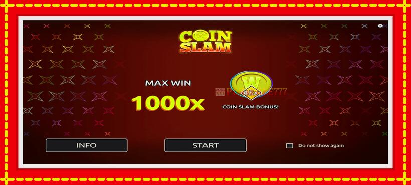 Slot machine Coin Slam with access to free game online, picture 1