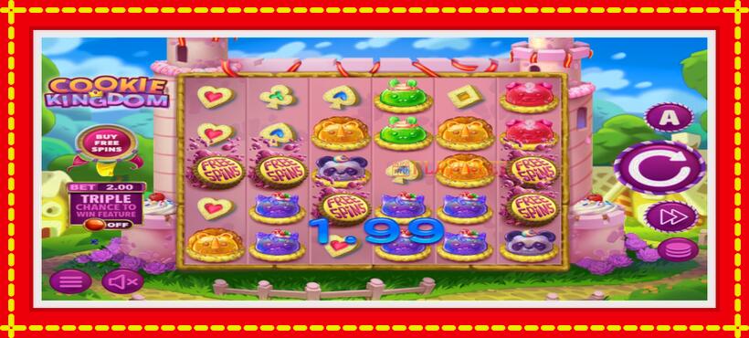 Slot machine Cookie Kingdom with access to free game online, picture 3