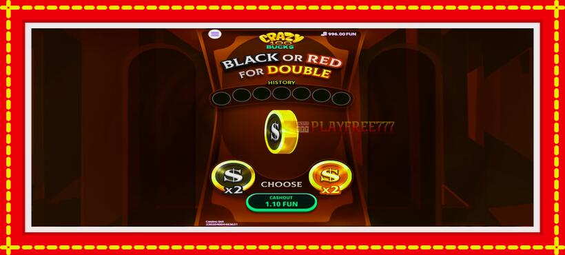 Slot machine Crazy 100 Bucks with access to free game online, picture 3