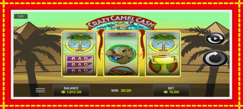 Slot machine Crazy Camel Cash with access to free game online, picture 3