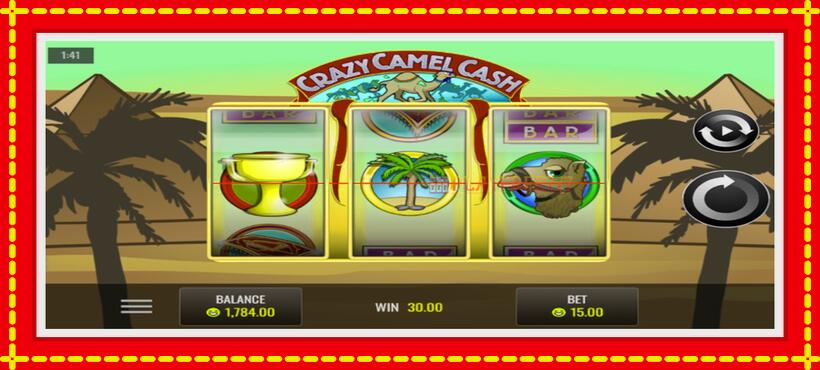 Slot machine Crazy Camel Cash with access to free game online, picture 4