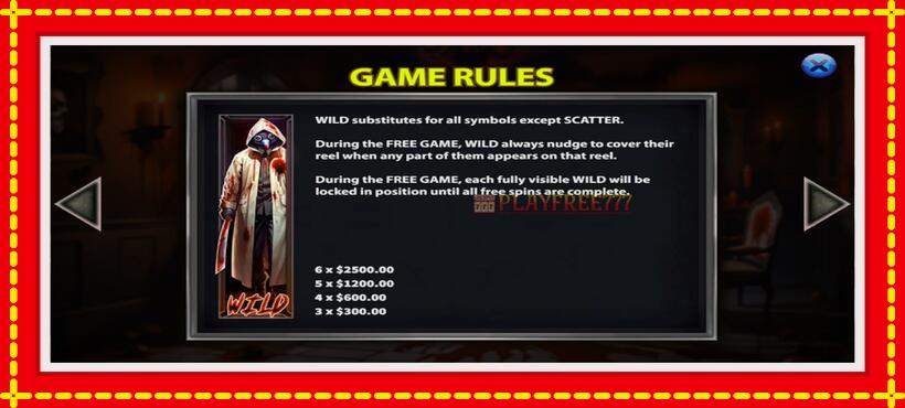 Slot machine Crazy Killer with access to free game online, picture 5