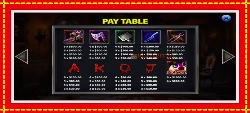 Slot machine Crazy Killer with access to free game online, picture 6