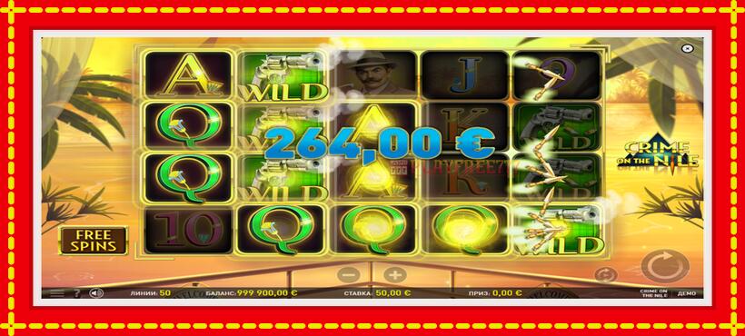 Slot machine Crime on the Nile with access to free game online, picture 4