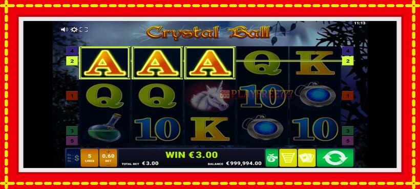 Slot machine Crystal Ball with access to free game online, picture 2