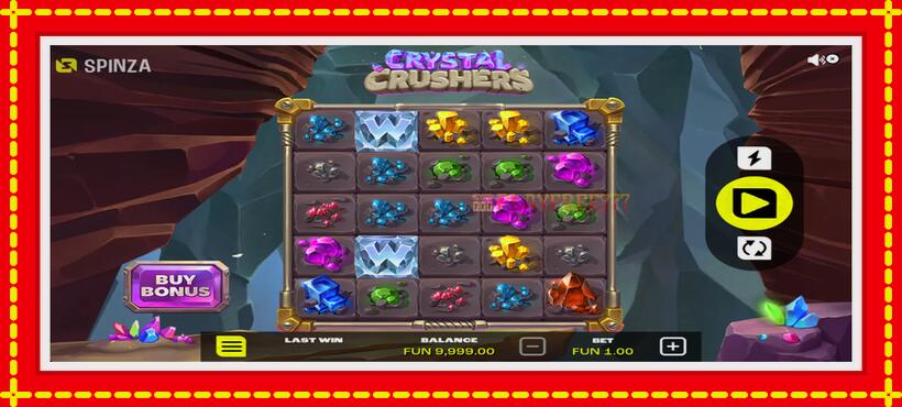 Slot machine Crystal Crushers with access to free game online, picture 2