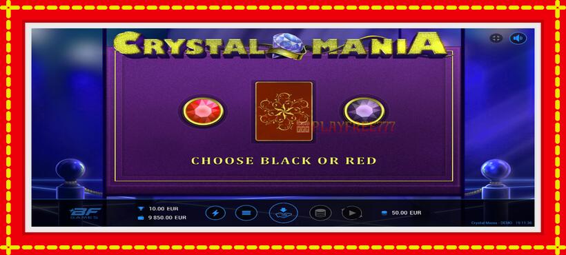 Slot machine Crystal Mania with access to free game online, picture 3