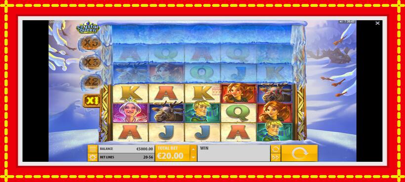 Slot machine Crystal Queen with access to free game online, picture 2