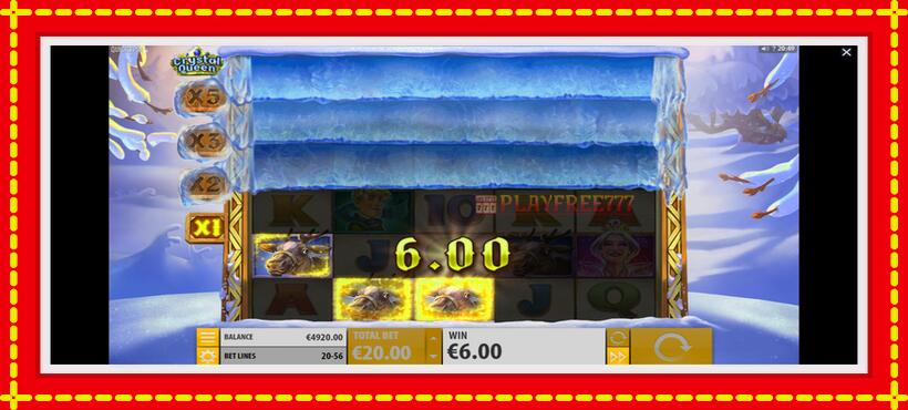 Slot machine Crystal Queen with access to free game online, picture 3