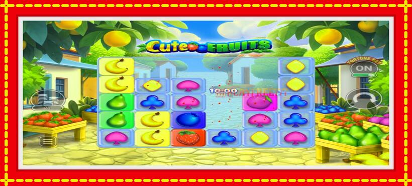 Slot machine Cute Fruits with access to free game online, picture 2