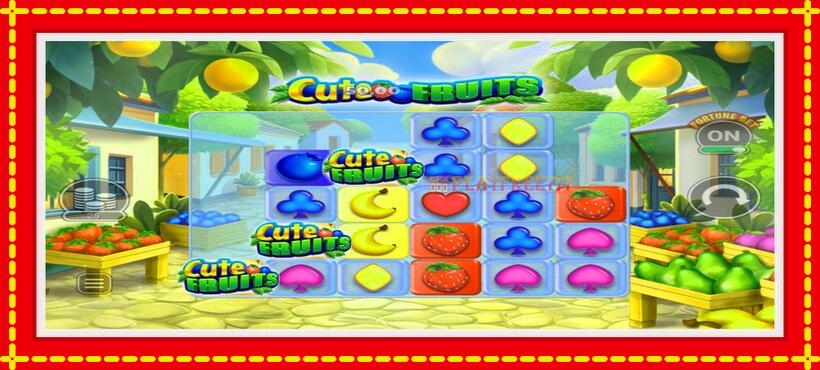 Slot machine Cute Fruits with access to free game online, picture 4