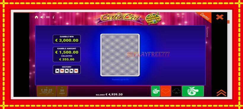 Slot machine Cutie Cat with access to free game online, picture 5