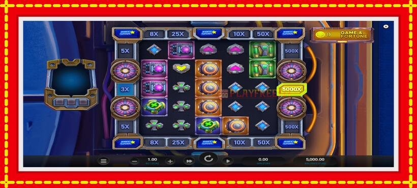 Slot machine Cyber Vault with access to free game online, picture 2