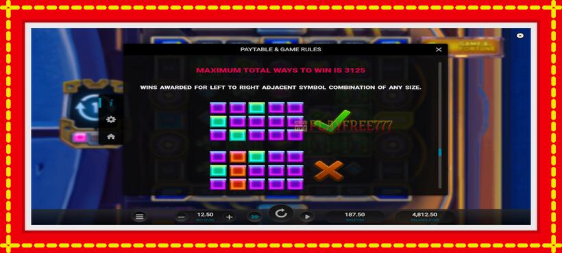 Slot machine Cyber Vault with access to free game online, picture 7