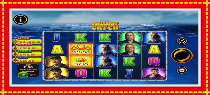 Slot machine Deadliest Catch with access to free game online, picture 1