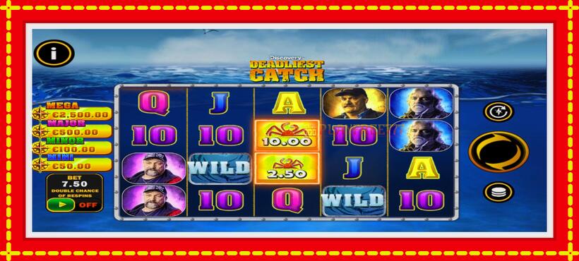 Slot machine Deadliest Catch with access to free game online, picture 2