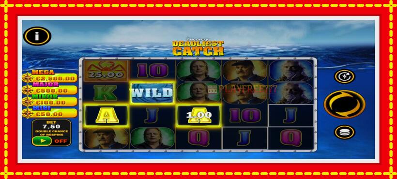 Slot machine Deadliest Catch with access to free game online, picture 3