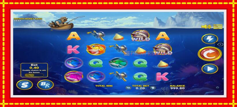 Slot machine Deeper Money Bass with access to free game online, picture 2